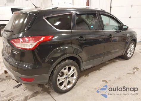 2014 Ford Escape Titanium z USA, uszkodzony, nr VIN 1FMCU9J98EUD57232
